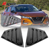 Nissan Sentra Rear Vent Scoop Louver Cover Trim Gloss Black (2020–2023)