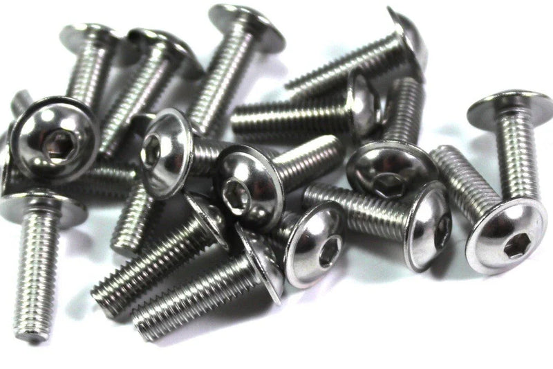 Ducati 749 999 Fairing bolts & front windscreen (2003–2006)