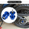 Motorbike Blue 1 Pair Swingarm Spools 6mm CNC