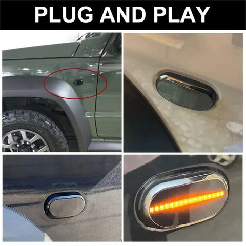 Suzuki Jimny LED Dynamic Side Marker Turn Signal Indicator Lamp (1998-2023)