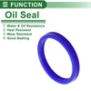 Oil Seal 73x85x10mm Rotary Shaft Seal TPU 5 Pcs