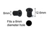 Ducati 848 1098 1198 Wind Screen Bolts m4 Stainless+Rubber Nuts (2007–2013)