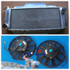 Ford Fiesta MK1 1.3 / 1.6 XR2 3 Row Aluminum Radiator + Fans (1976-1983)