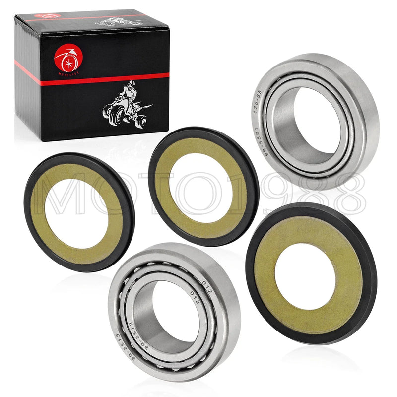 Yamaha YZ125 YZ250 Steering Stem Bearing Seal Cover Kit (1996–2022)