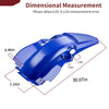Yamaha TTR230 Rear Fender Blue (2005-2024)
