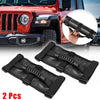 Jeep Wrangler JL JK (2018-2023) Black Smooth Surface 2 x Roll Bar Grab Handles