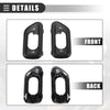 Jeep Wrangler JK (2011-2018) 2 x Bezel Car Door Lock Switch Bezel