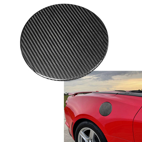 Chevrolet Camaro Dry Carbon Fiber Oil Fuel Tank Cap Cover (2016-2020)