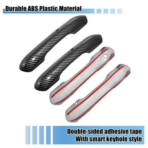 Ford Explorer (2020-2022) Carbon Fiber Pattern 4pcs Door Handle Trim Covers