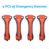 Car Safety Emergency Hammer Window Glass Breaker & Seat Belt Cutter
