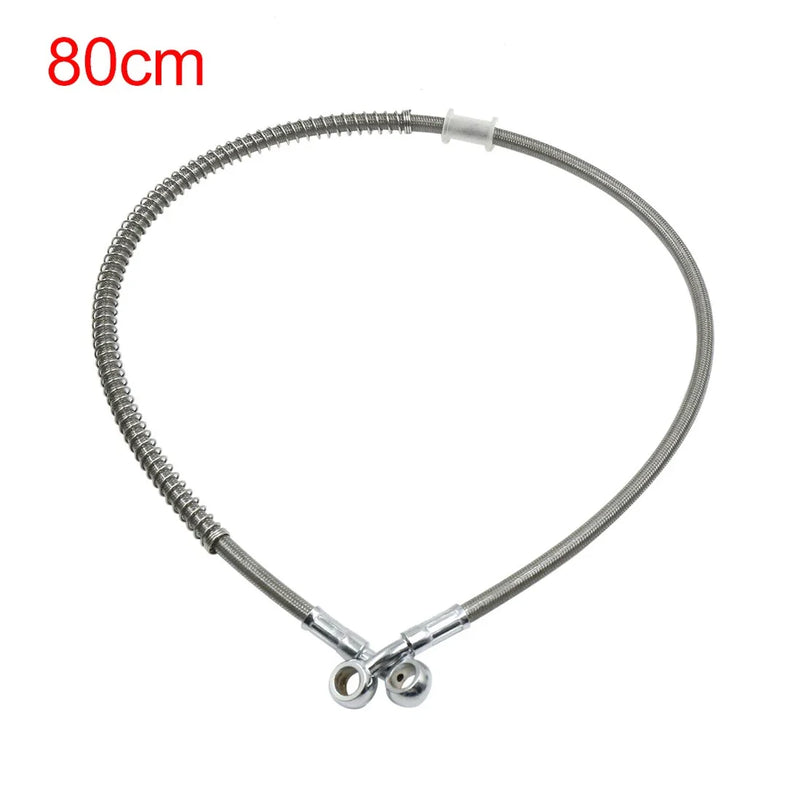 Motorcycle Universal 80cm Stainless Steel Clutch Hydraulic Oil Hose Line