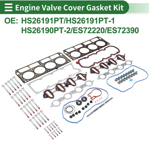 CHEVROLET SUBURBAN 1500 5.3L Valve Cover Gasket Kit (2002-2004)