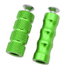 Universal Motorcycle Green 6mm Foot Peg Gear Shift Brake Lever Toe Peg Pedal