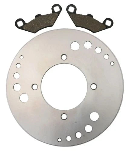 Polaris Trail Boss 330 Front Disc Rotor & Semi-Metallic Pads 2x (2003–2004)