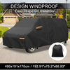 Ford E-Series Car Cover w/ Left Door Zipper Aluminum Film