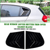 BMW 1 Series E87 Rear Window Side Louver Cover (2005-2011)