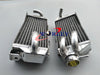 Honda CRF450R Aluminum Radiator + Blue Silicone Hose (2017-2018)