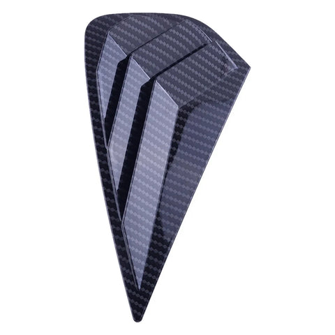 Kia Forte K3 Carbon Fiber Side Window Air Vents Scoop Covers (2019-2021)