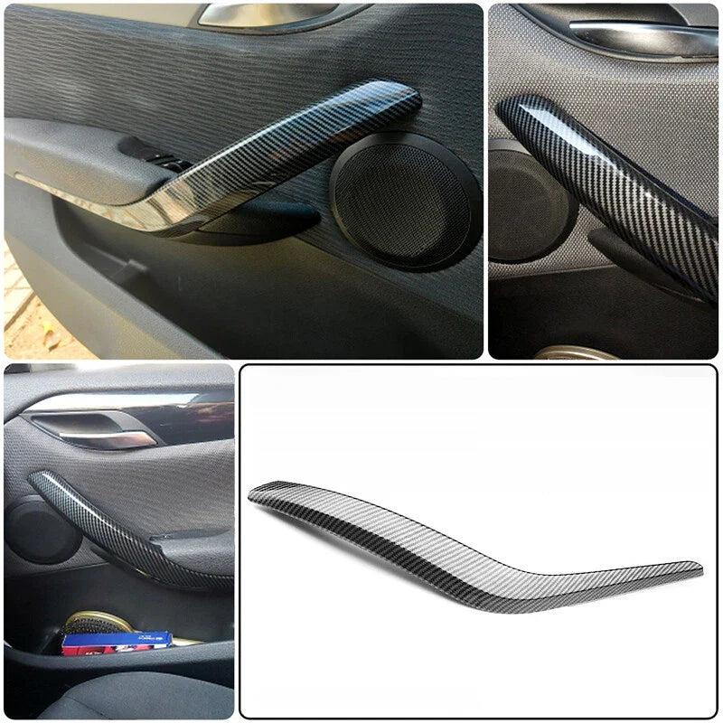 BMW X1 E84 (2009-2015) - Carbon Look Inner Door Handle Pull Trim