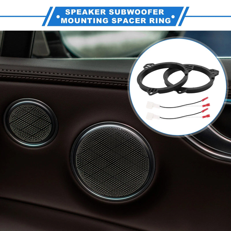 Scion TC 2 x 6.5in Speaker Spacer Ring Tweeter Spacer Adapter (2005–2010)