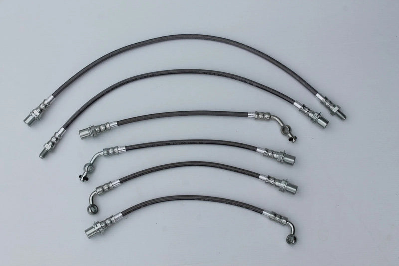 80 Series Land Cruiser Braided Brake Hose Set (6) (5/90-8/92)