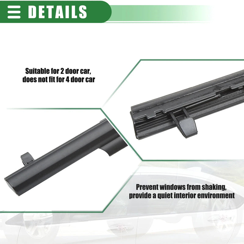Toyota 4Runner Rear Right Door Window Belt Weatherstrip (2010-2023)