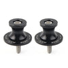 YAMAHA MT-09 FZ09 6MM Black Motorcycle Swingarm Spools Sliders (2013-2022)
