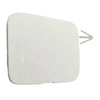 Infiniti Q50 White Front Bumper Tow Hook Cover Cap (2014-2018)