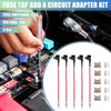 Universal 5 x Car Fuse Tap Circuit Adapters w/ 7.5A Mini Blade Fuses