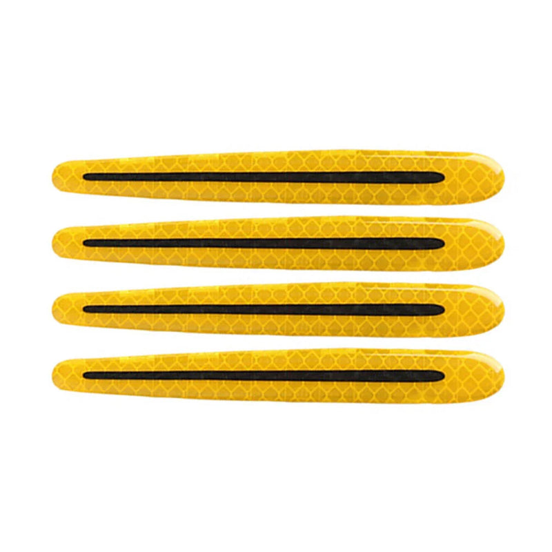 Universal Cars Carbon Fiber Door Handle Reflective Stickers