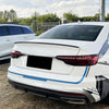 Audi A4 B9 / S4 (2017-2024) - Carbon Fiber Look 1 x Rear Spoiler Lip