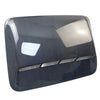 Car Carbon Fiber Look Air Flow Intake Hood Scoop Vent Cover