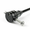 Blk F2 Rear Side Mount Flag Pole with USA Flag