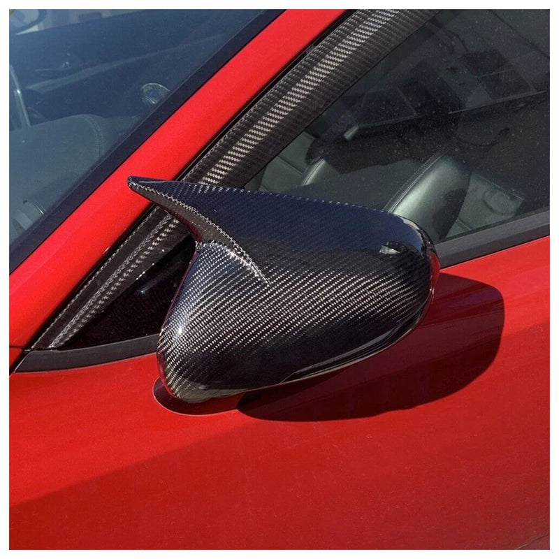 Kia Stinger M Style Carbon Fiber Mirror Cover Caps (2018-2022)