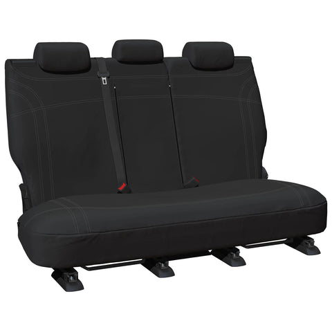 Toyota Hilux Rear Tailor Made Black Neoprene Seat Cover (2005–2015)