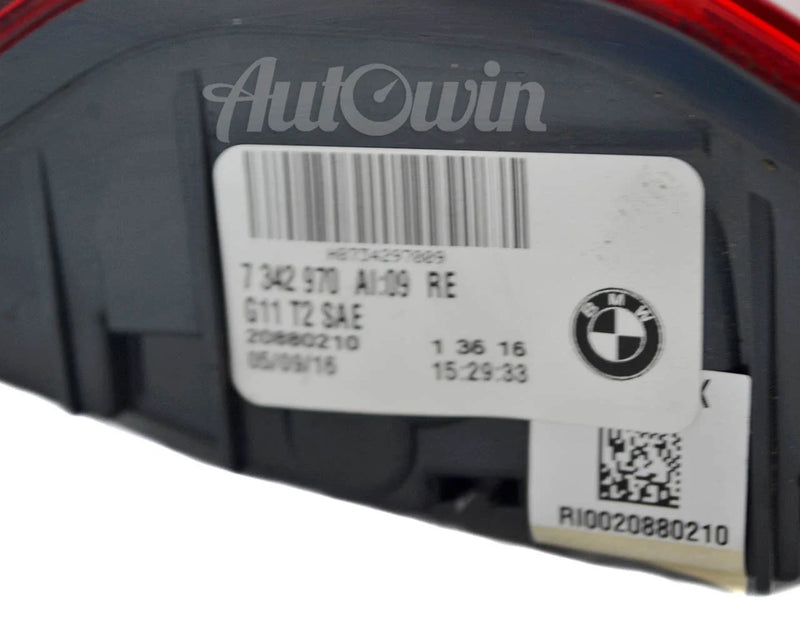 BMW G11 G12 Right Side OEM 63217342970 Rear LED Taillight (2016-2020)