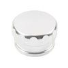 Fuel Tank Cover 1" Silver Aluminum Weld-On Filler Neck w/ Cap