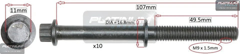 Suzuki Swift Head Gasket + Head Bolts