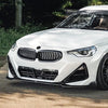 BMW G42 Coupe M Sport Front Spoiler Lip Splitter Kit (2022-2024)