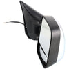 Towing Mirror Chrome Pair Power For 04-15 Nissan Titan LE