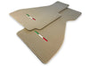 Ferrari 328 GTB (1985-1989) - Tailored Carpets with Emblem Beige Floor Mats