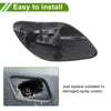 Porsche Cayenne Silver Tone Washer Nozzle Cover Cap