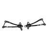 Kawasaki Ninja ZX6R ZX10R Black Rear Passenger Footpegs Bracket (09-24)