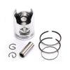 Honda Dio, Tact, Cabina, Elite, Scoopy, Lead 39.50mm Piston Complete Kit