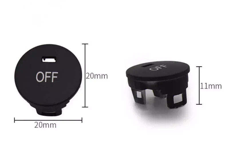 BMW 5 Series E63 E60 E64 1 Set A/C Panel Switch Button Cover (2003–2010)