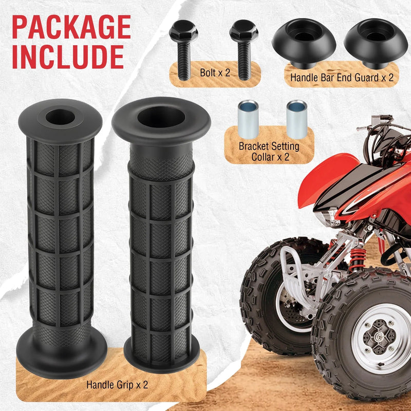 Honda Foreman 500 TRX500FE / FM / TM / FPE 2005-2007 Handle Grips w/ Bar End Guard