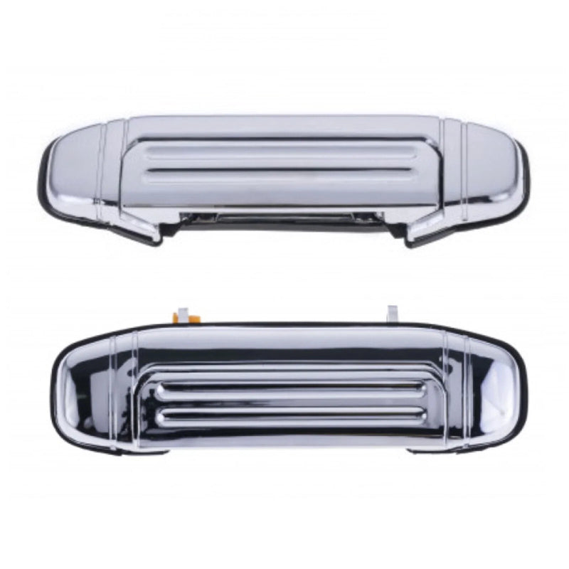 Mitsubishi Pajero Outer Door Handle Set of 2 Chrome (1991-2000)
