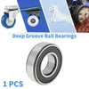 Scooter Skateboard Wheel Deep Groove Ball Bearings P4 / 25x52x15mm