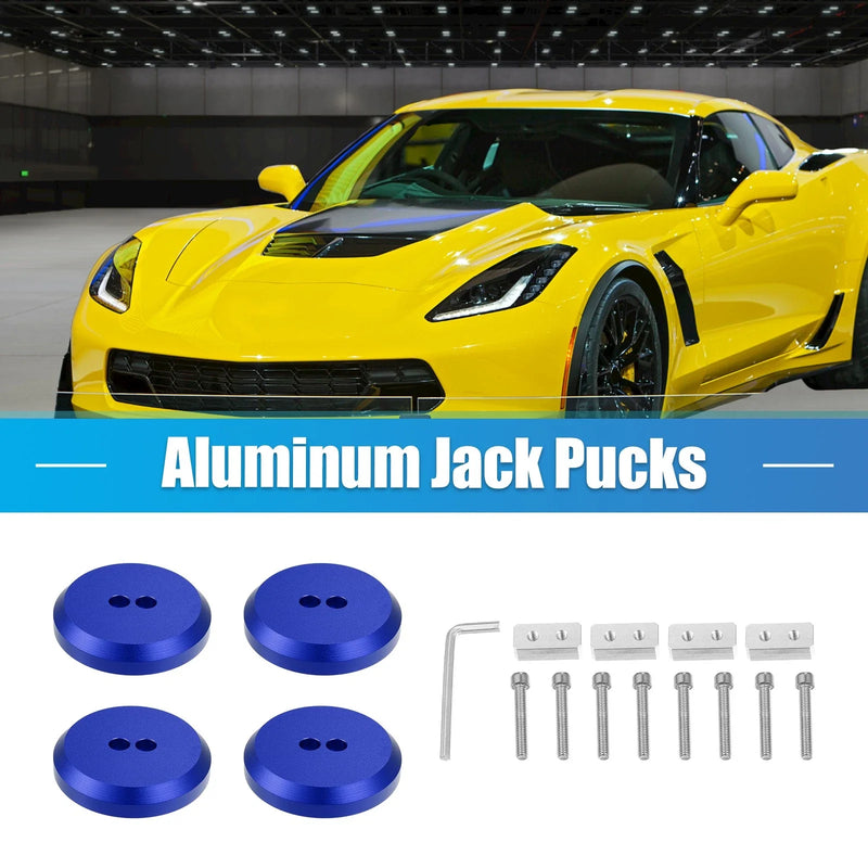 Chevrolet Corvette C5 Frame Rail Blue 4 Pcs Jack Pad (1997-2004)
