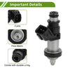 Honda S2000 Base 2.0 (2000-2005) - 1 x Black Injector Fuel Injector